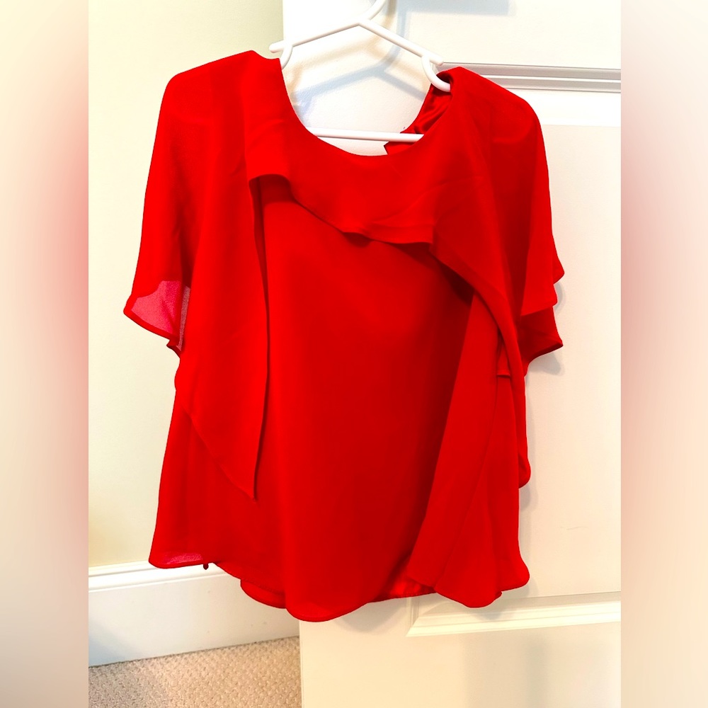 Girls red Monsoon top